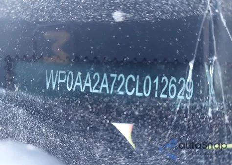 2012 Porsche Panamera 4 z USA, uszkodzony, nr VIN WP0AA2A72CL012629